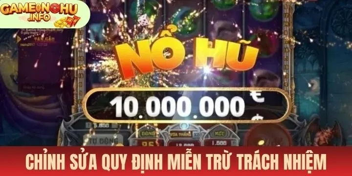 Chỉnh sửa quy định miễn trừ trách nhiệm cơ bản
