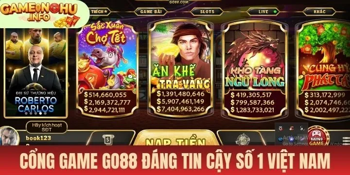 Go88 chính là lựa chọn hàng đầu về nổ hũ