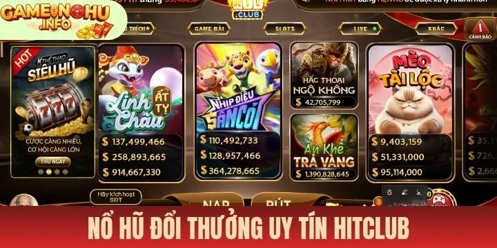 Hitclub nổi tiếng về mặt chất lượng
