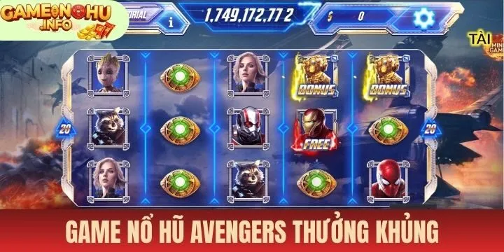 Giới thiệu chung về nổ hũ Avengers