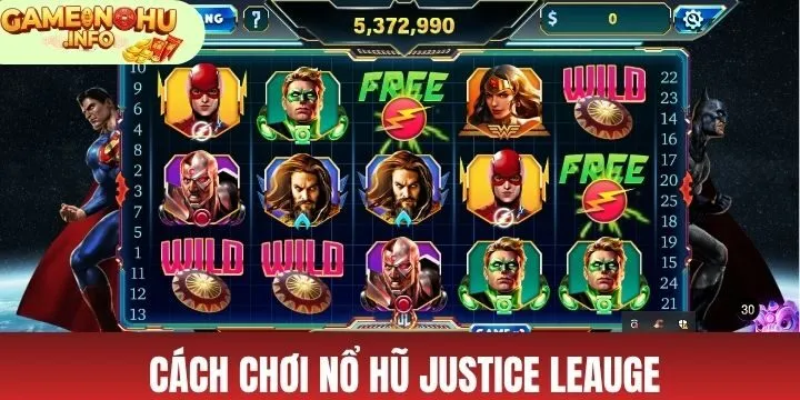 Các chức năng đặc biệt thiết lập trong nổ hũ Justice League