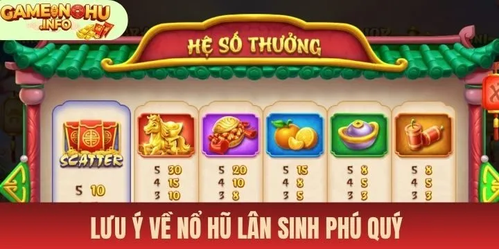 Lưu ý giúp tối ưu hiệu quả Nổ hũ Lân sinh phú quý