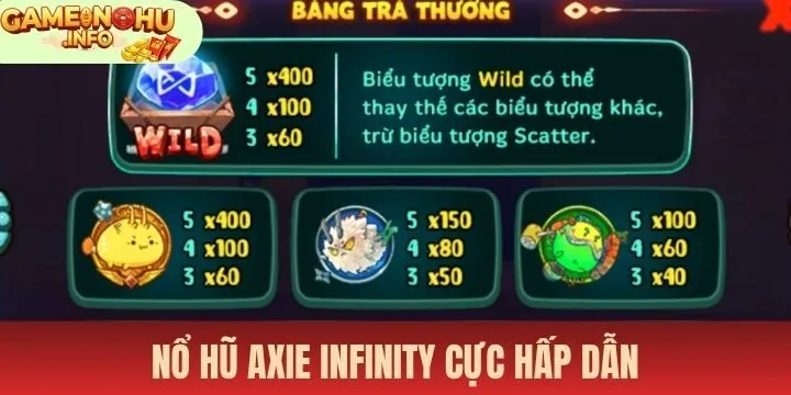 Nổ hũ Axie infinity cùng thông tin cơ bản cần biết