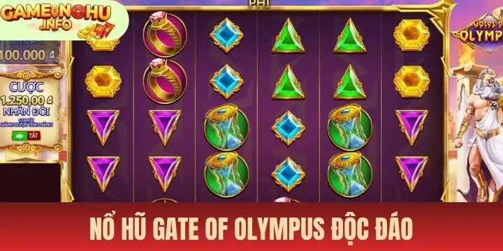 Nổ hũ gate of olympus mang lại không gian cược độc đáo
