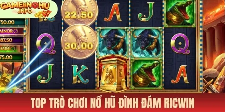 Ricwin thu hút triệu lượt chơi nhờ game nổ hũ đỉnh cao