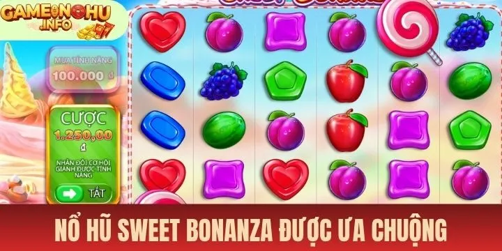 Làm quen cùng sản phẩm Nổ hũ sweet bonanza