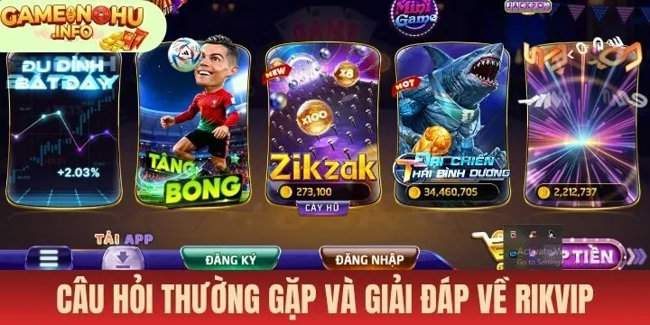 Thắc mắc của tân binh về thương hiệu Rikvip