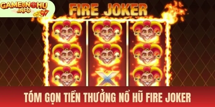 Bật mí kế hoạch thâu tóm thưởng lớn tại Nổ hũ fire joker