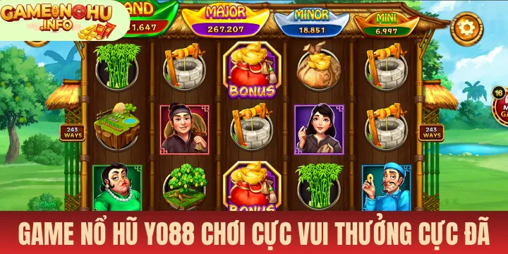Kho sản phẩm game nổ hũ đỉnh cao tại Yo88