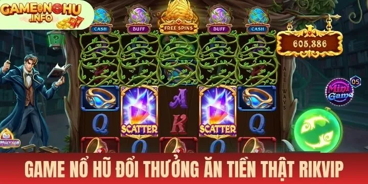 Tận hưởng game nổ hũ online siêu chất lượng tại Rikvip